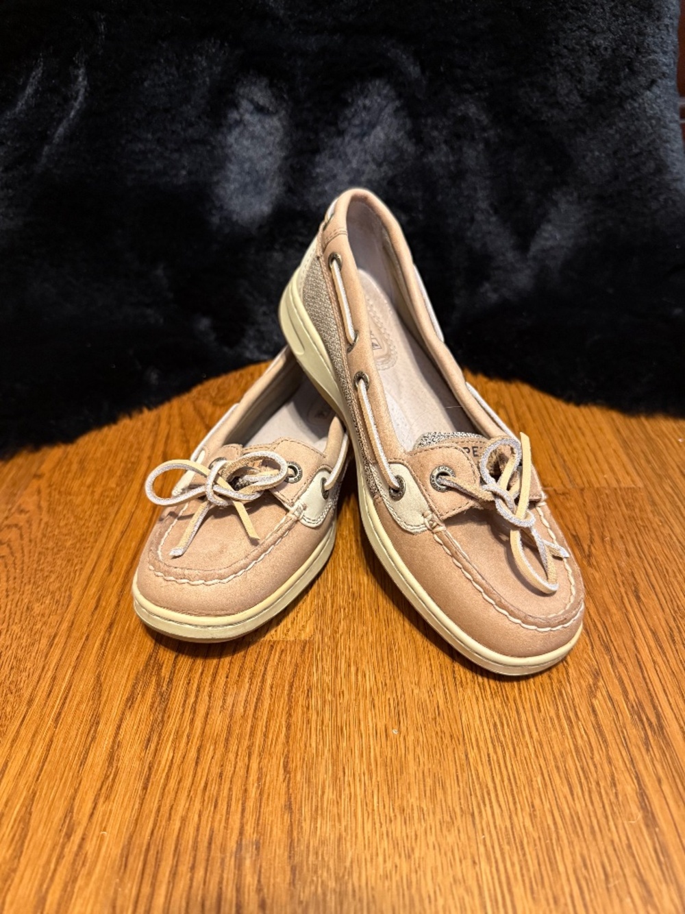 Sperry top sider boat shoes tan